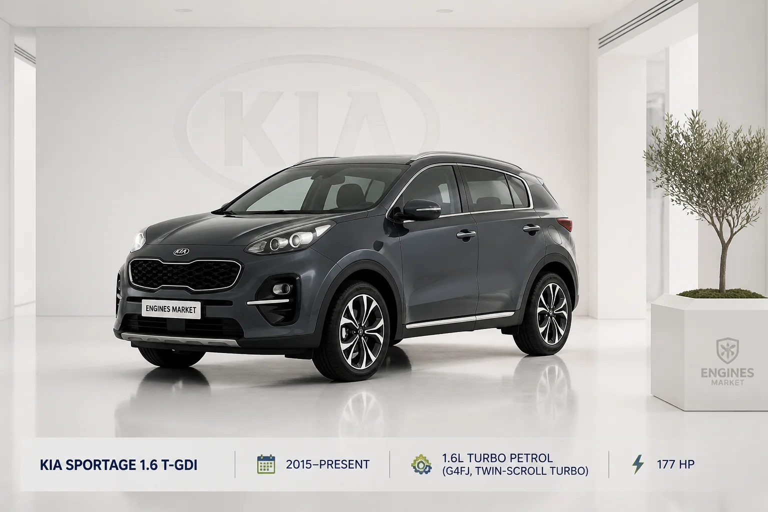 Kia Sportage 1.6 T-GDi - Engine History & Specs at a Glance