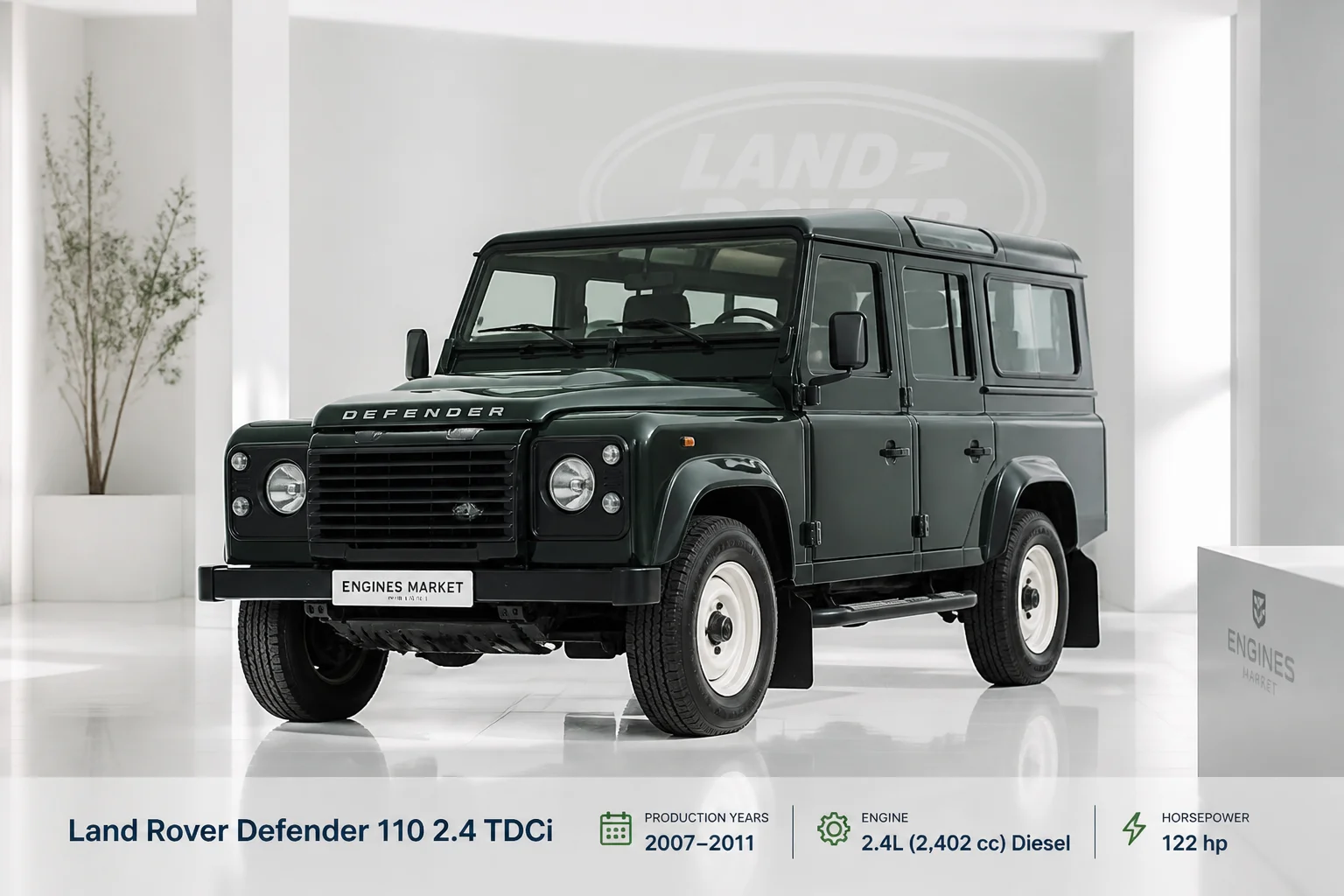 Land Rover Defender 110 2.4 TDCi - Engine History & Specs at a Glance