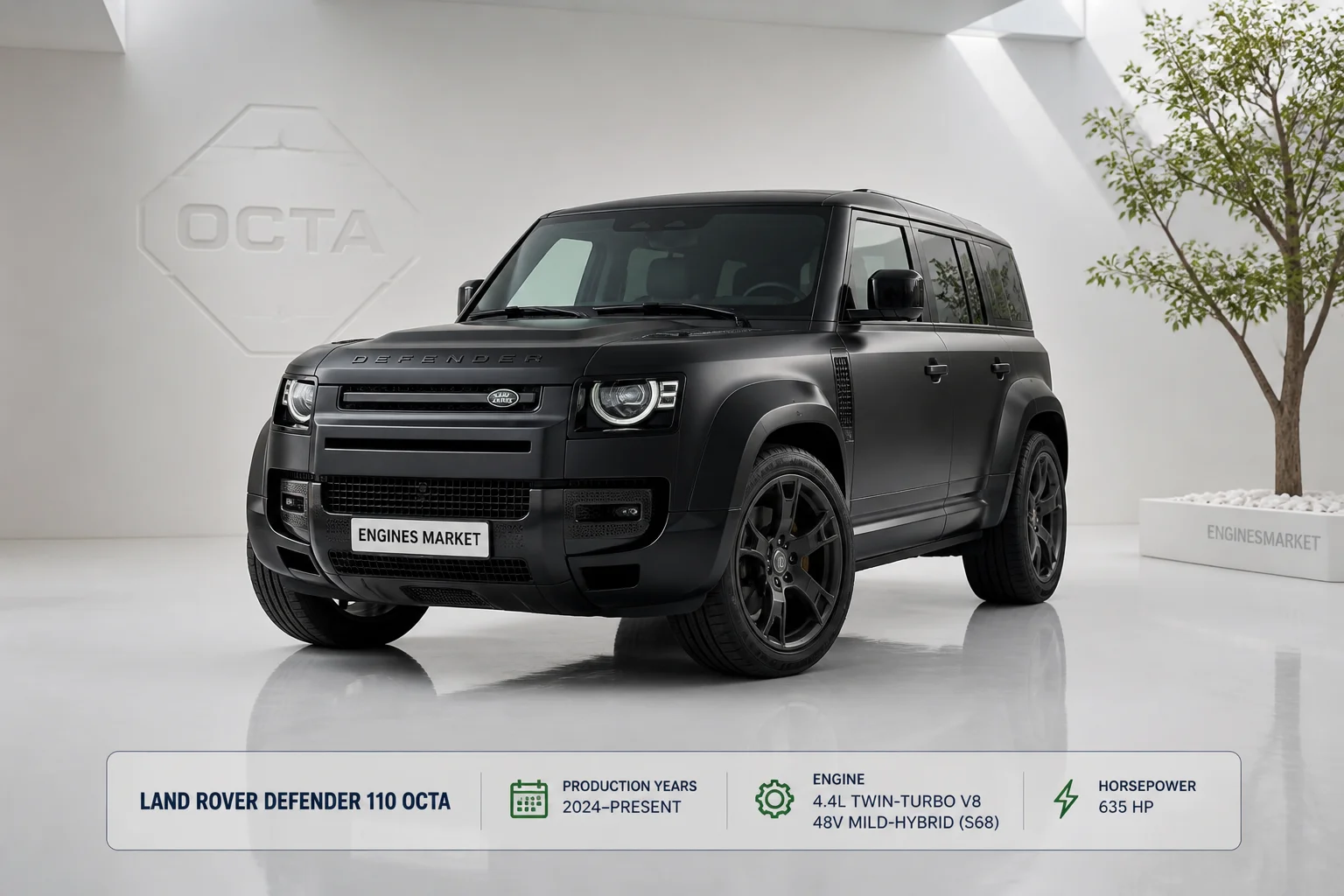 Land Rover Defender 110 Octa - Engine History & Specs at a Glance