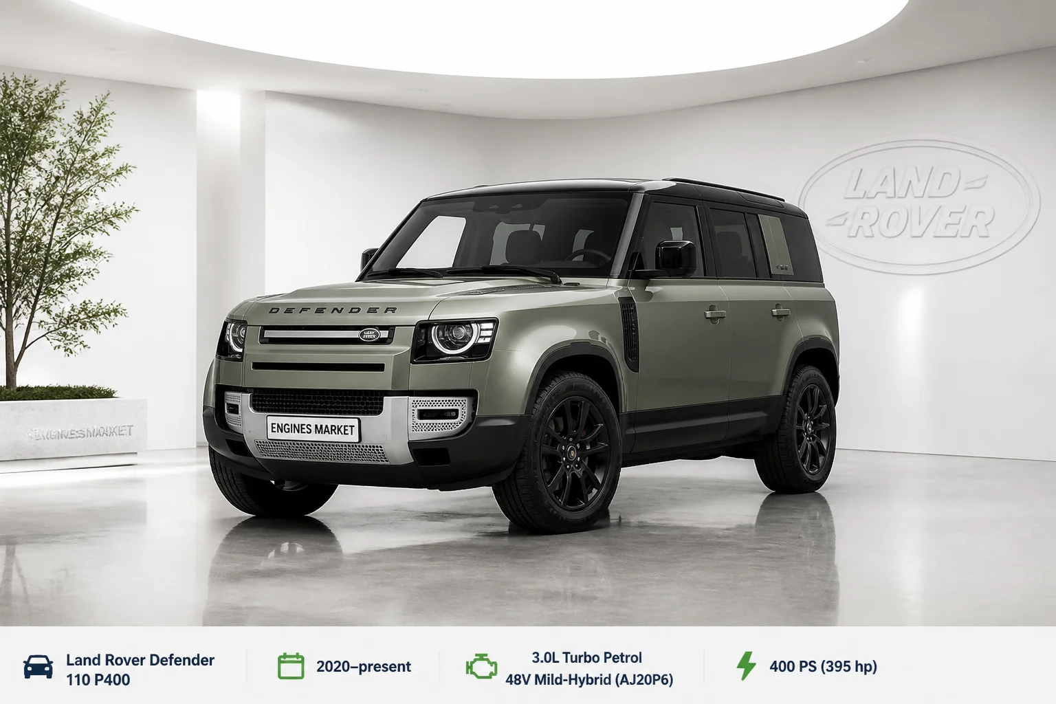 Land Rover Defender 110 P400 - Engine History & Specs at a Glance
