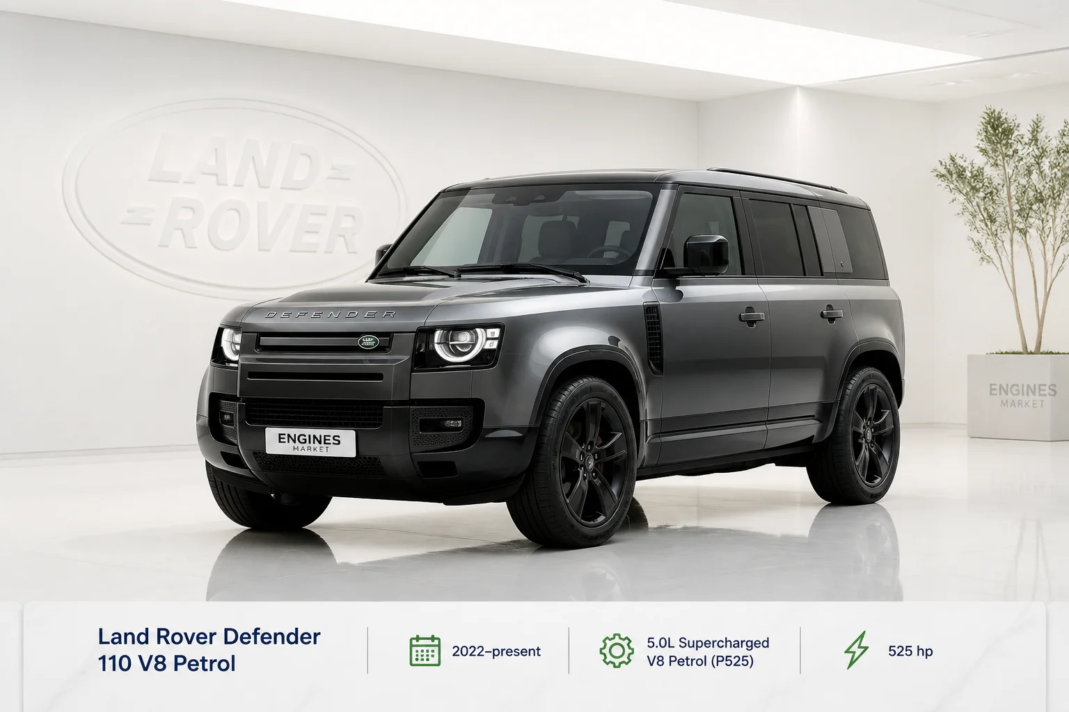 Land Rover Defender 110 V8 Petrol - Engine History & Specs at a Glance
