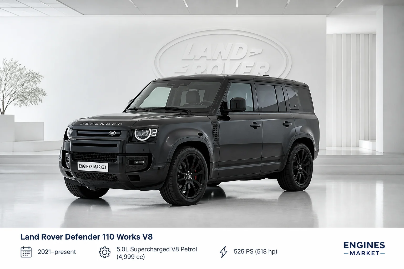 Land Rover Defender 110 Works V8 - Engine History & Specs at a Glance