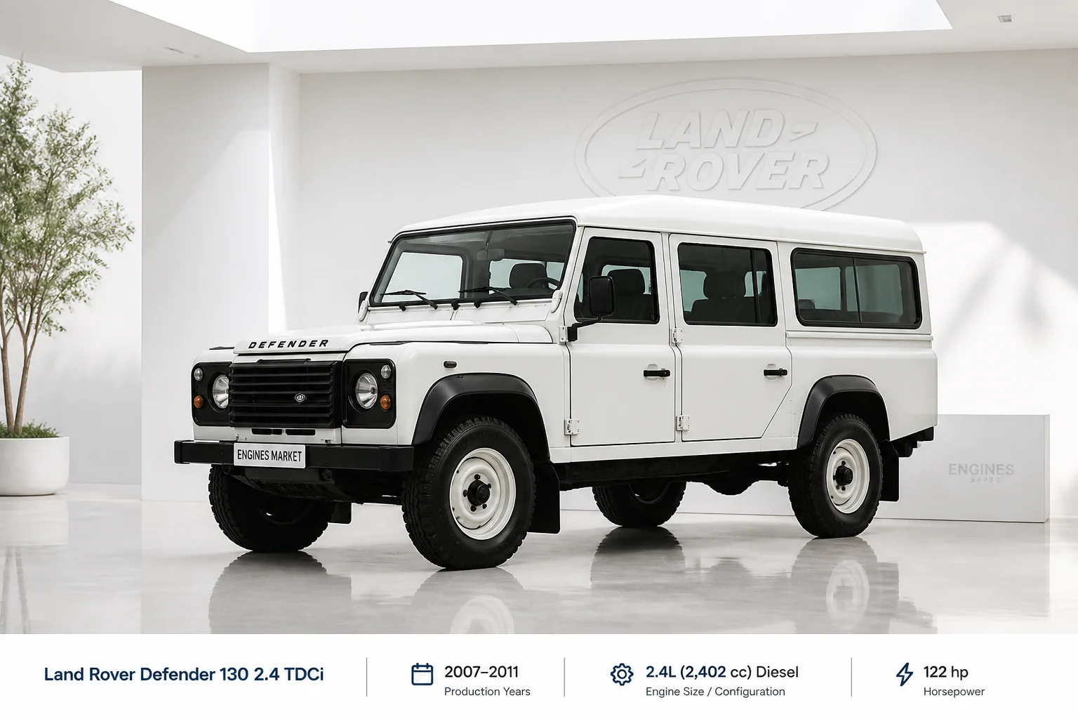 Land Rover Defender 130 2.4 TDCi - Engine History & Specs at a Glance