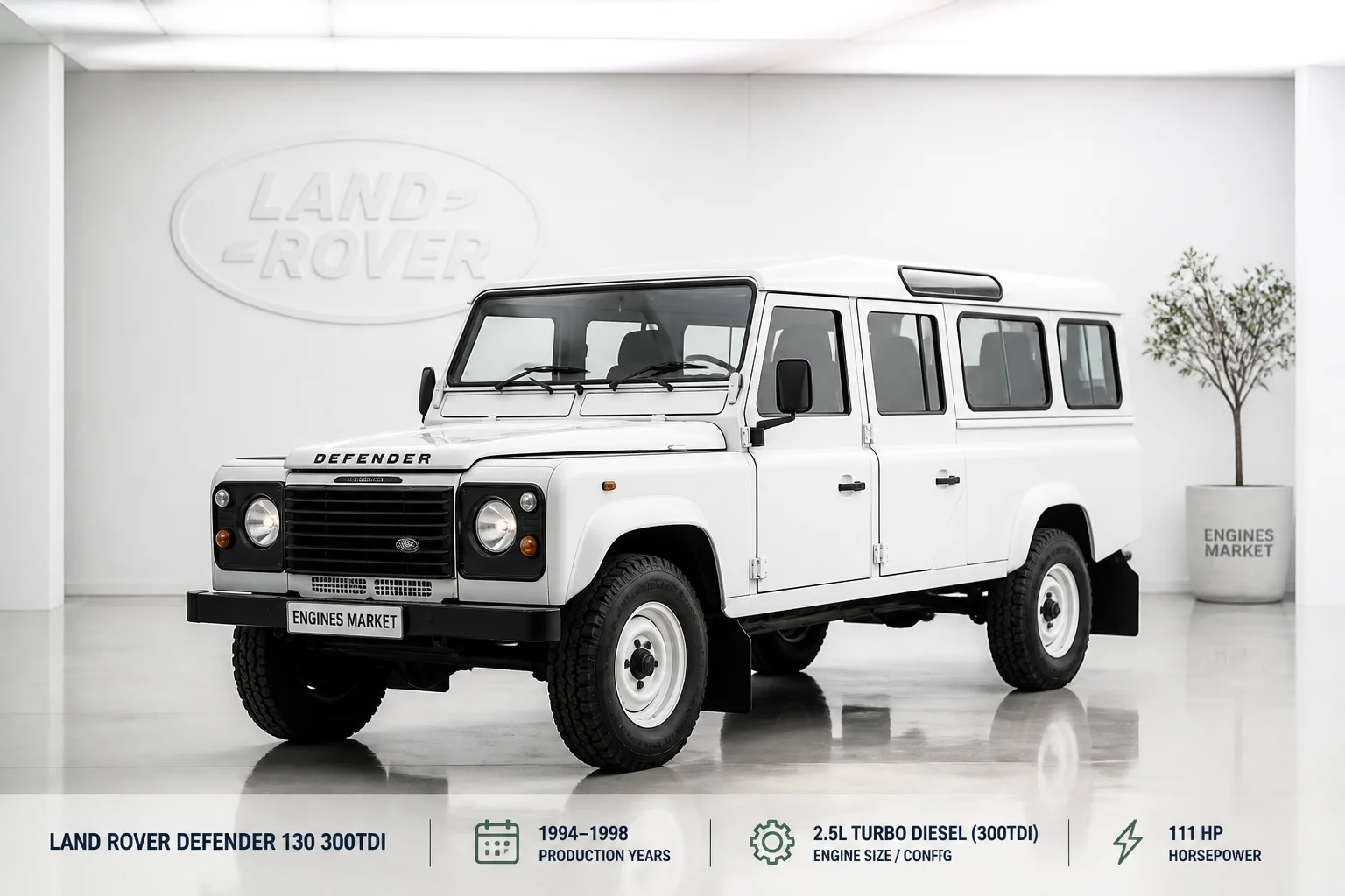Land Rover Defender 130 300Tdi - Engine History & Specs at a Glance