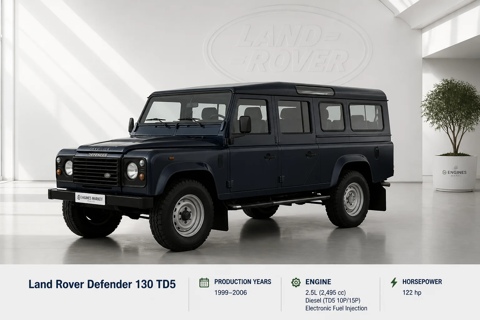 Land Rover Defender 130 TD5 - Engine History & Specs at a Glance