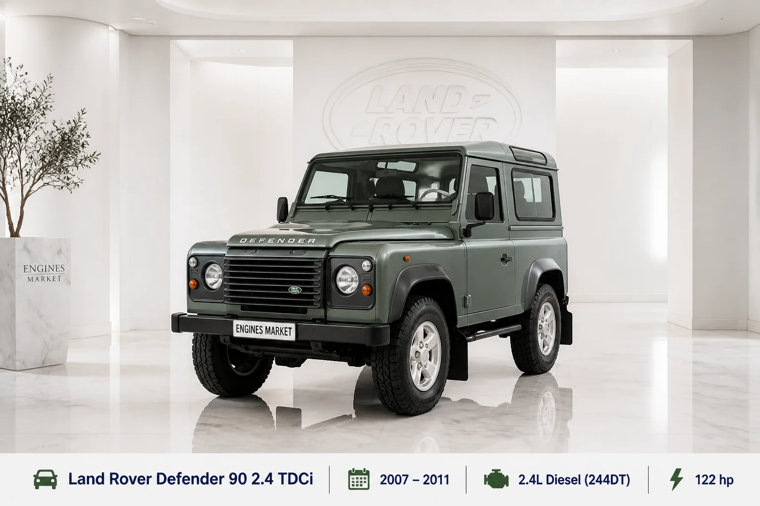 Land Rover Defender 90 2.4 TDCi - Engine History & Specs at a Glance
