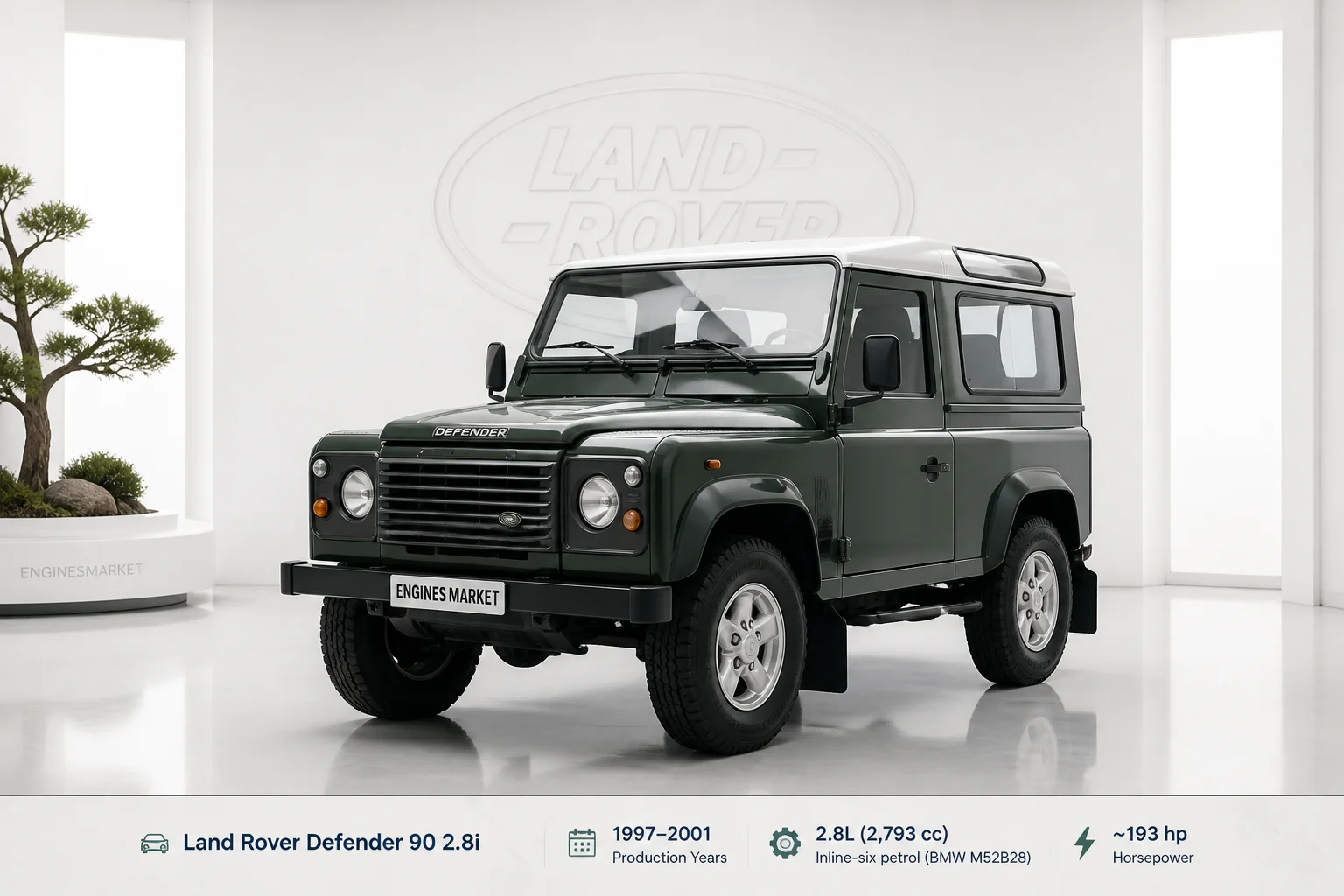 Land Rover Defender 90 2.8i - Engine History & Specs at a Glance