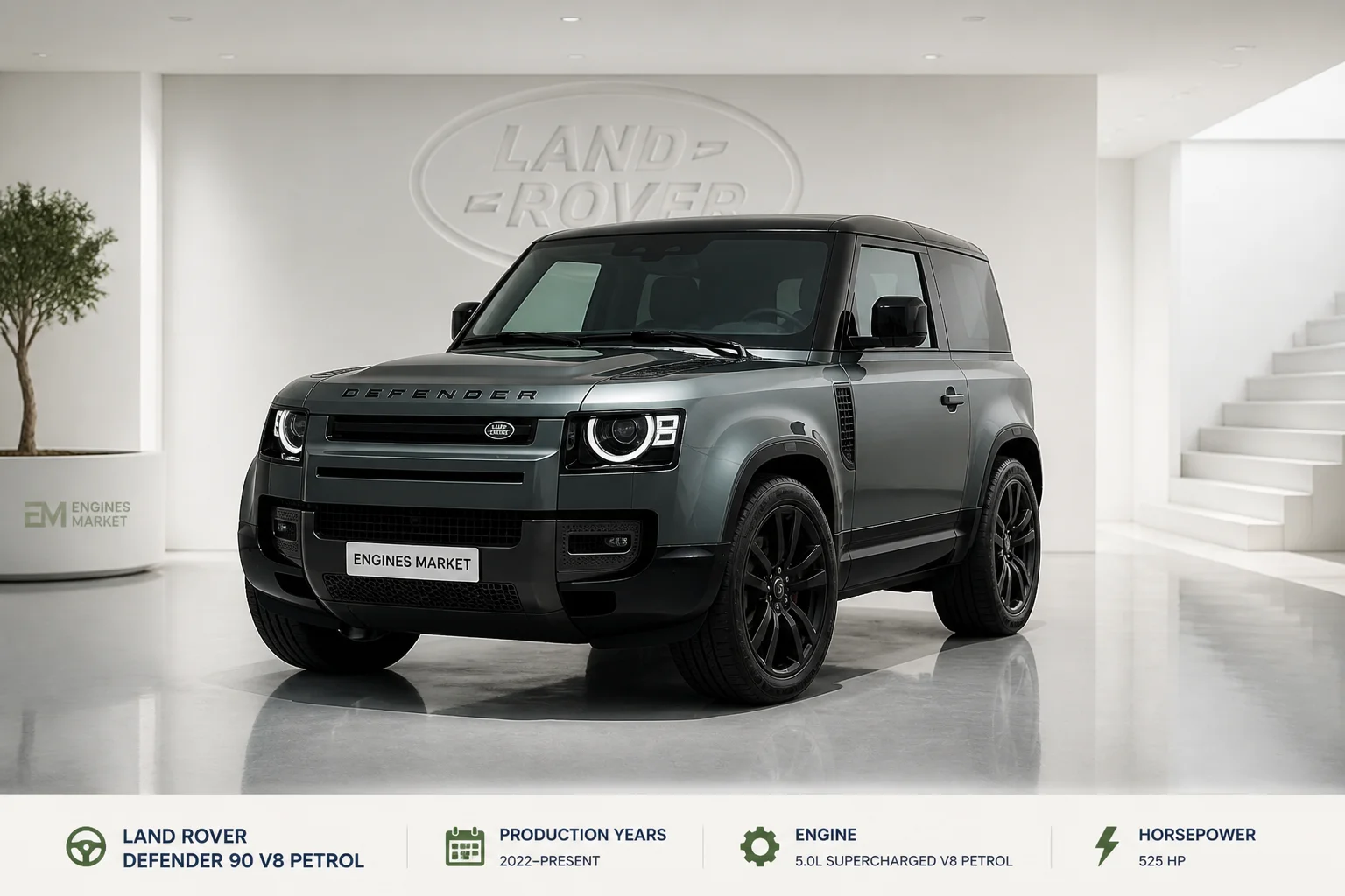 Land Rover Defender 90 V8 Petrol - Engine History & Specs at a Glance