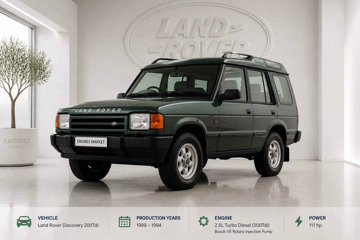 Land Rover Discovery 200Tdi - Engine History & Specs at a Glance