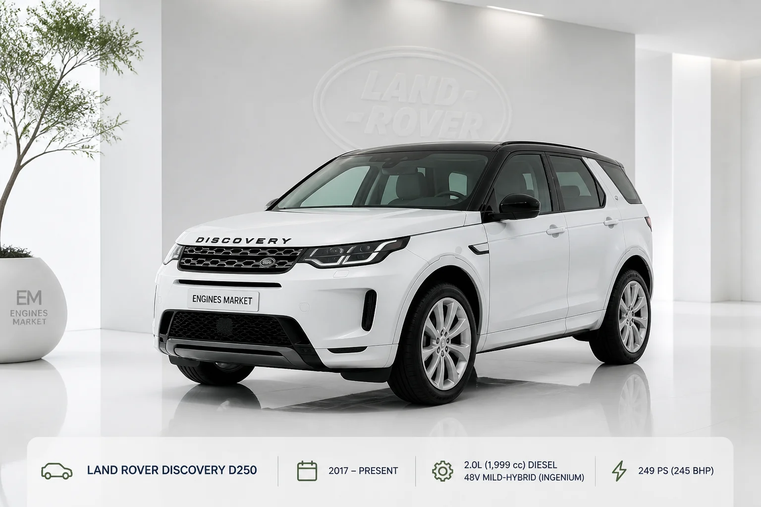 Land Rover Discovery D250 - Engine History & Specs at a Glance