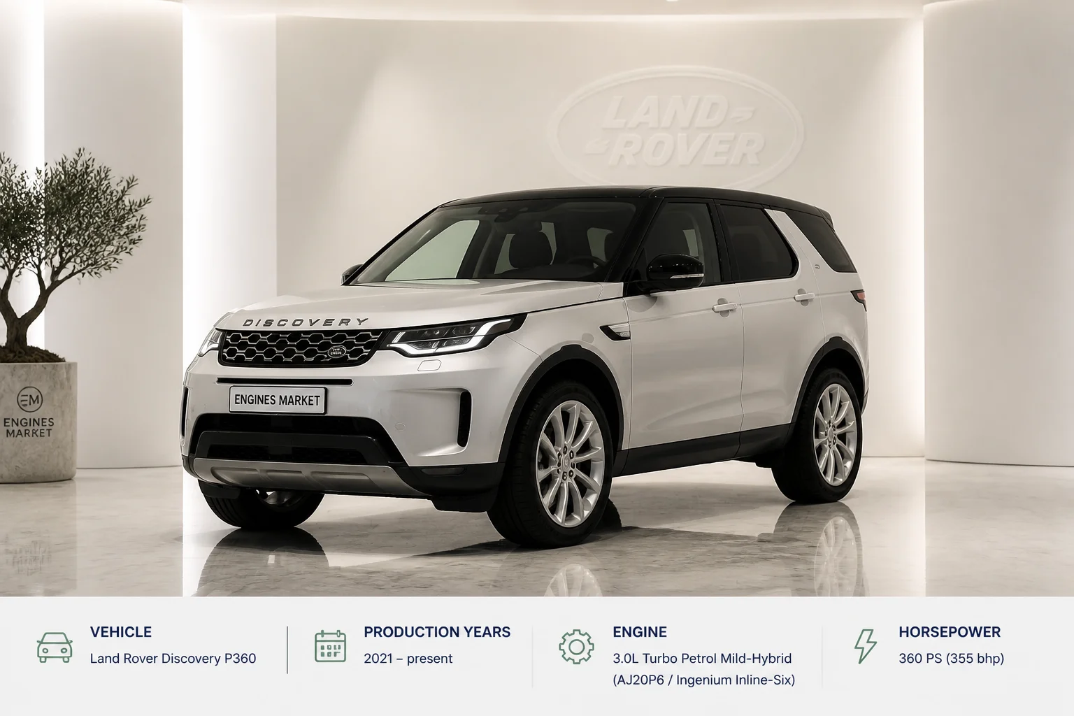 Land Rover Discovery P360 R-Dynamic HSE Petrol