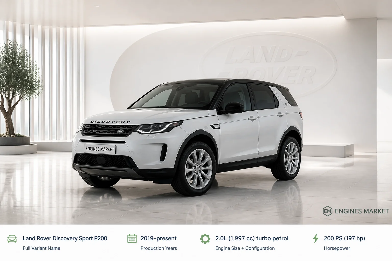 Land Rover Discovery Sport P200 - Engine History & Specs at a Glance