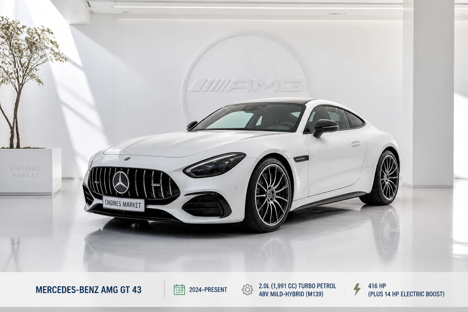 Mercedes-Benz AMG GT 43 - Engine History & Specs at a Glance