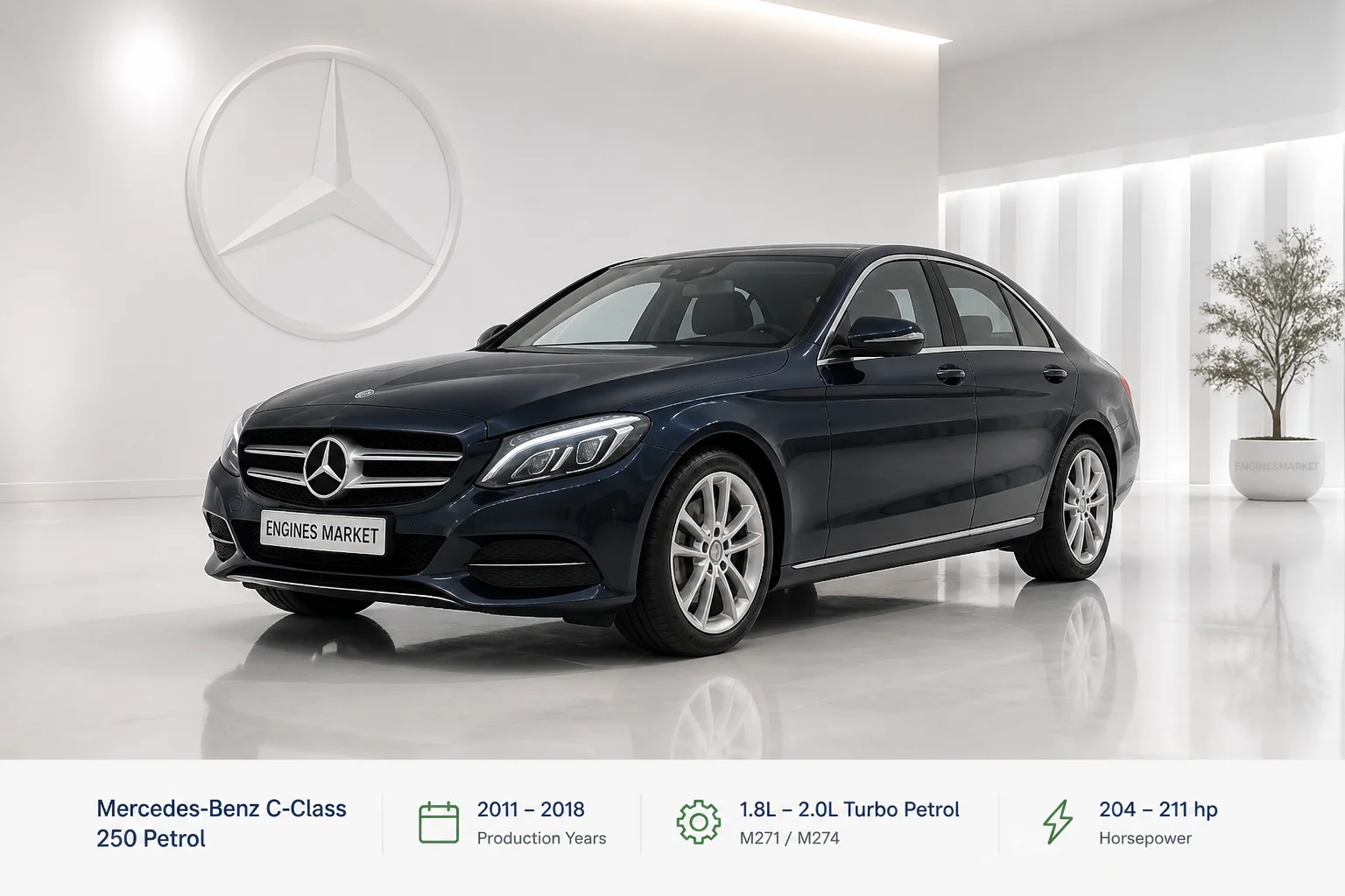Mercedes-Benz C-Class 250 Petrol - Engine History & Specs at a Glance