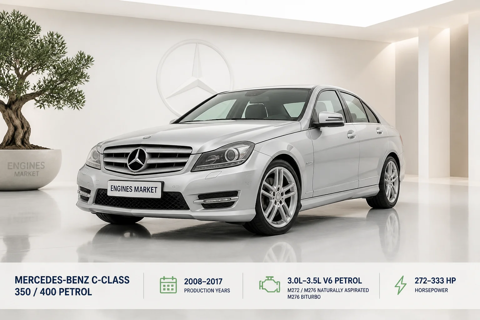 Mercedes-Benz C-Class 350 / 400 Petrol - Engine History & Specs at a Glance
