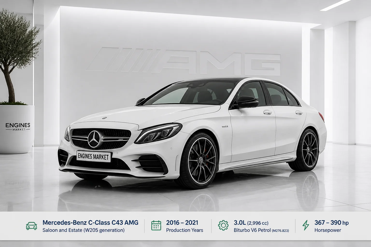 Mercedes-Benz C-Class C43 AMG - Engine History & Specs at a Glance