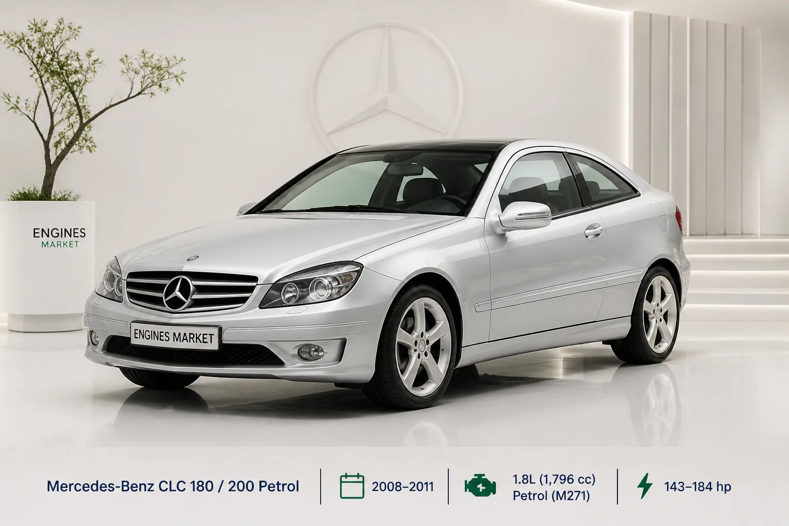 Mercedes-Benz CLC 180 / 200 Petrol - Engine History & Specs at a Glance