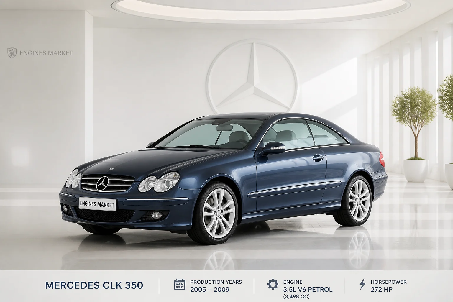 Mercedes CLK 350 - Engine History & Specs at a Glance