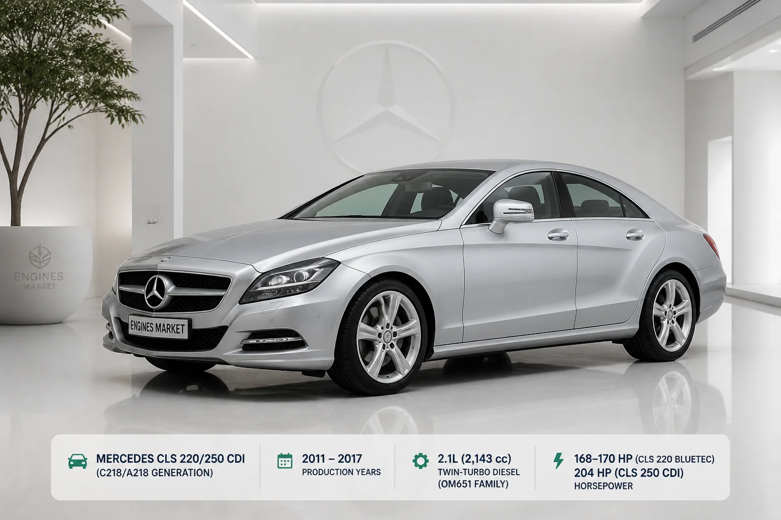 Mercedes CLS 220/250 CDI - Engine History & Specs at a Glance
