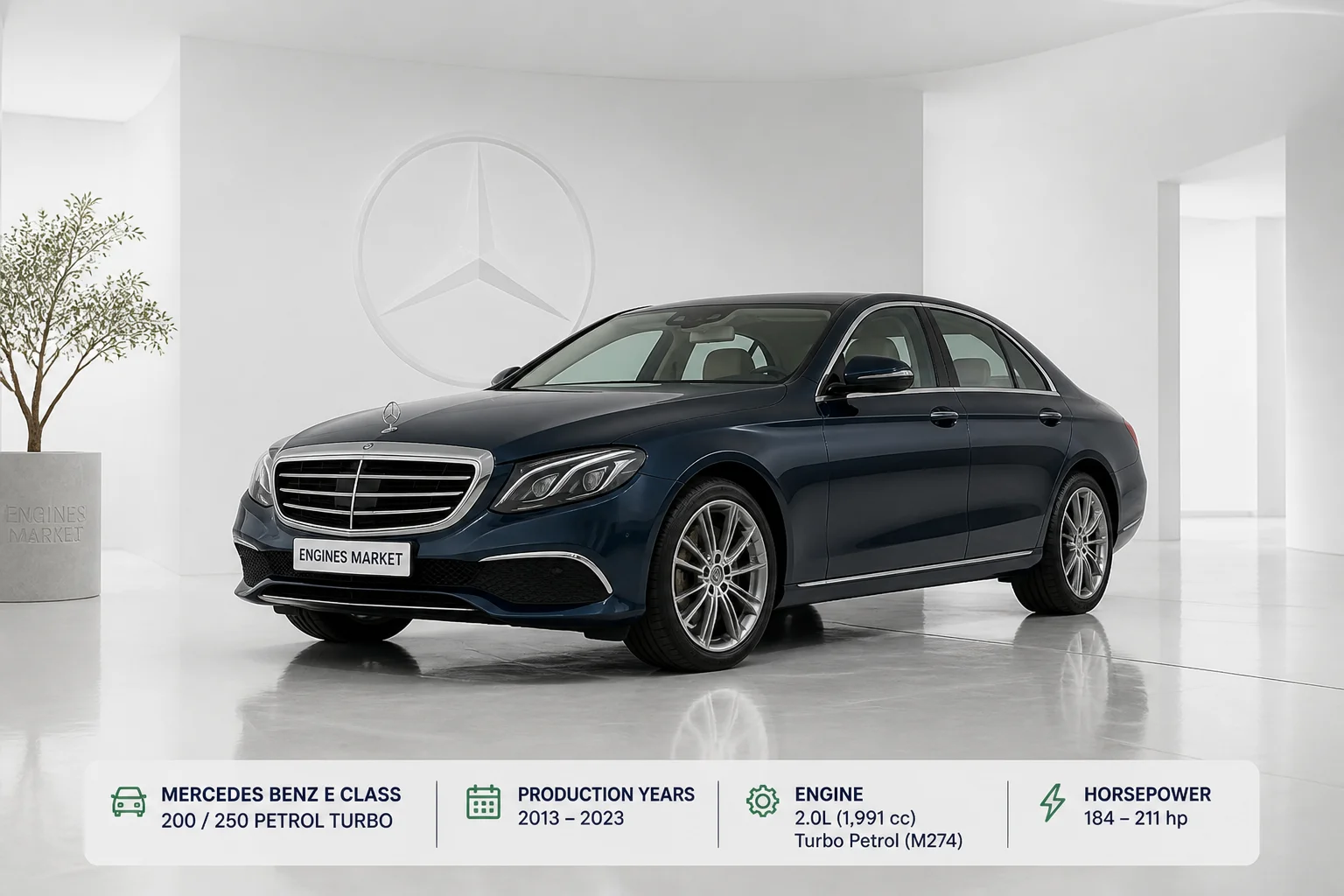 Mercedes Benz E Class 200 / 250 Petrol Turbo - Engine History & Specs at a Glance