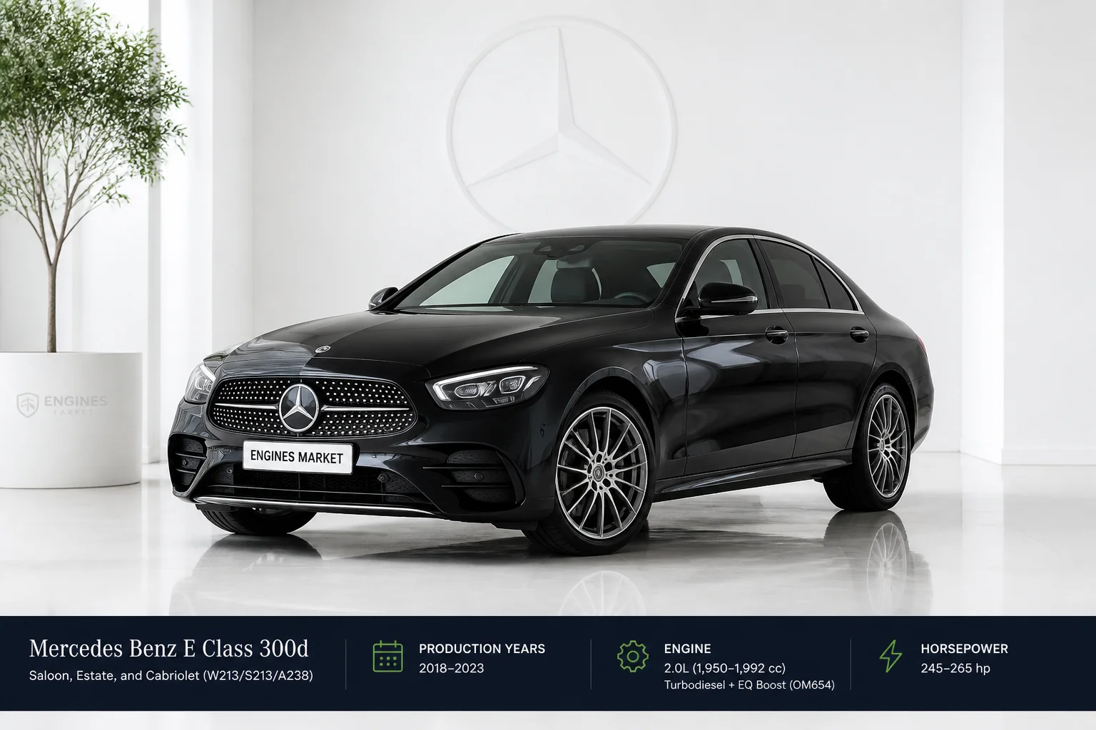 Mercedes Benz E Class 300d - Engine History & Specs at a Glance