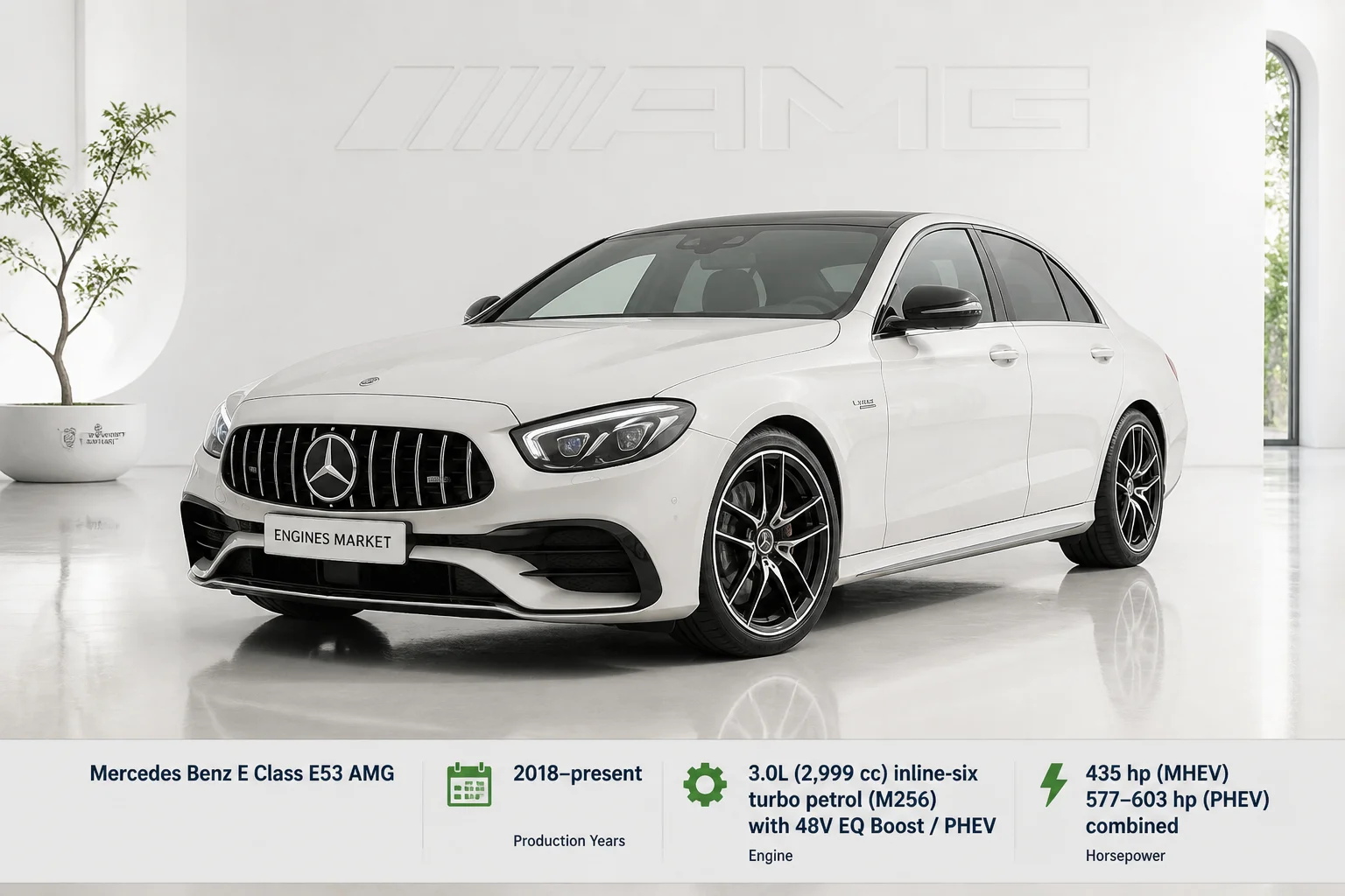 Mercedes Benz E Class E53 AMG - Engine History & Specs at a Glance