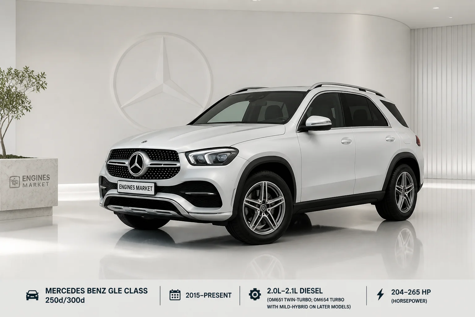 Mercedes Benz GLE Class 250d/300d - Engine History & Specs at a Glance