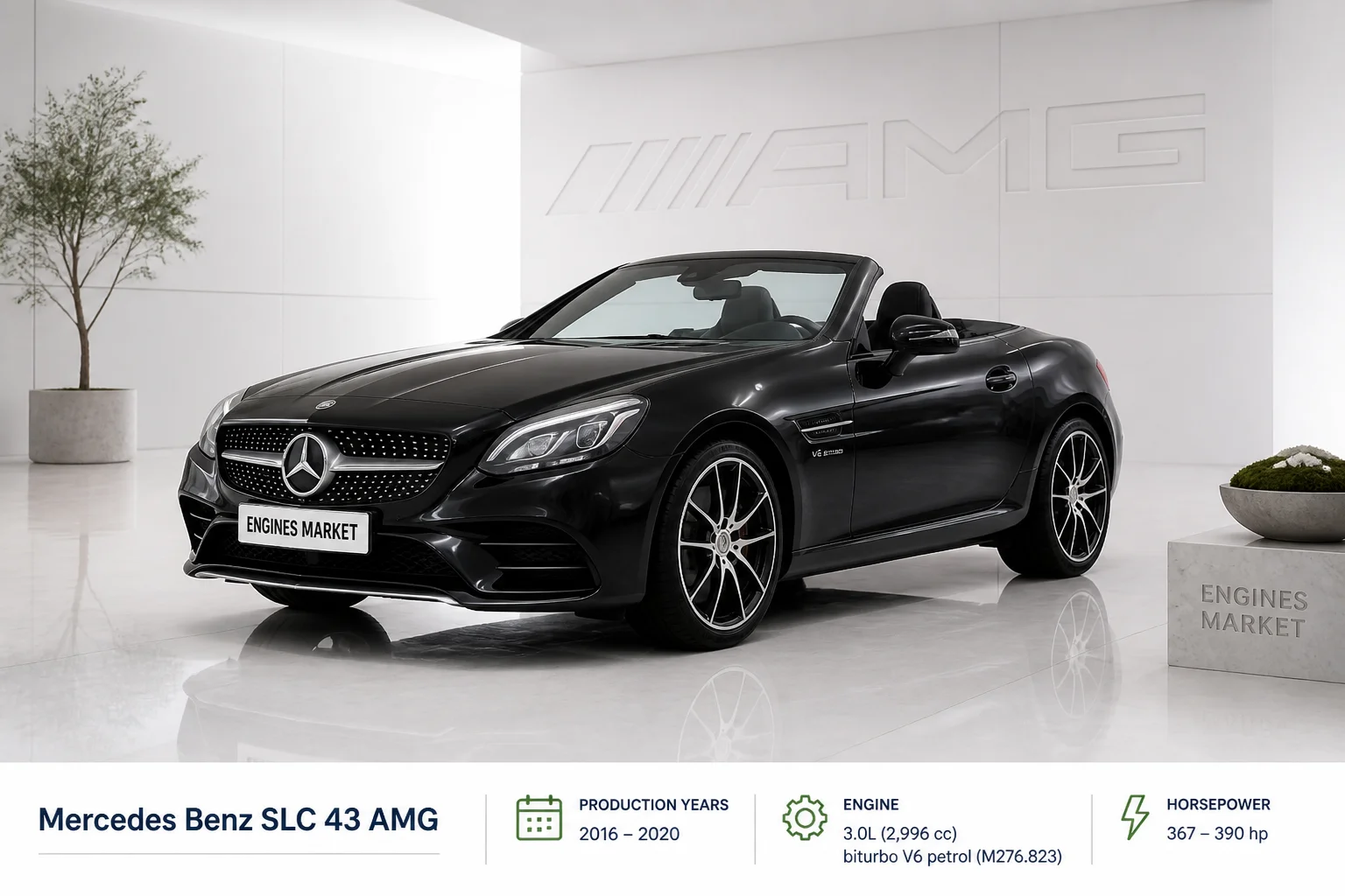 Mercedes Benz SLC 43 AMG