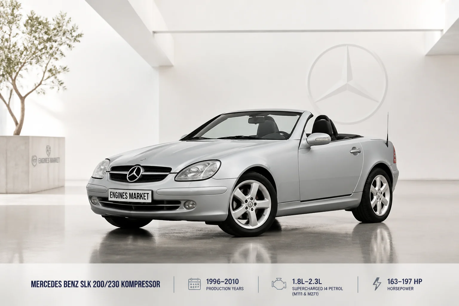 Mercedes Benz SLK 200/230 Kompressor - Engine History & Specs at a Glance