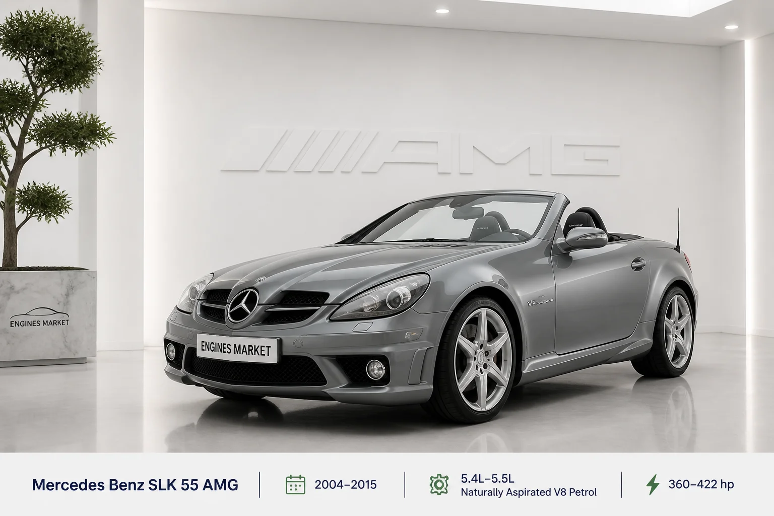 Mercedes Benz SLK 55 AMG - Engine History & Specs at a Glance
