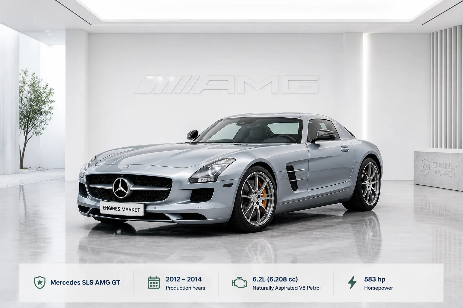 Mercedes SLS AMG GT - Engine History & Specs at a Glance