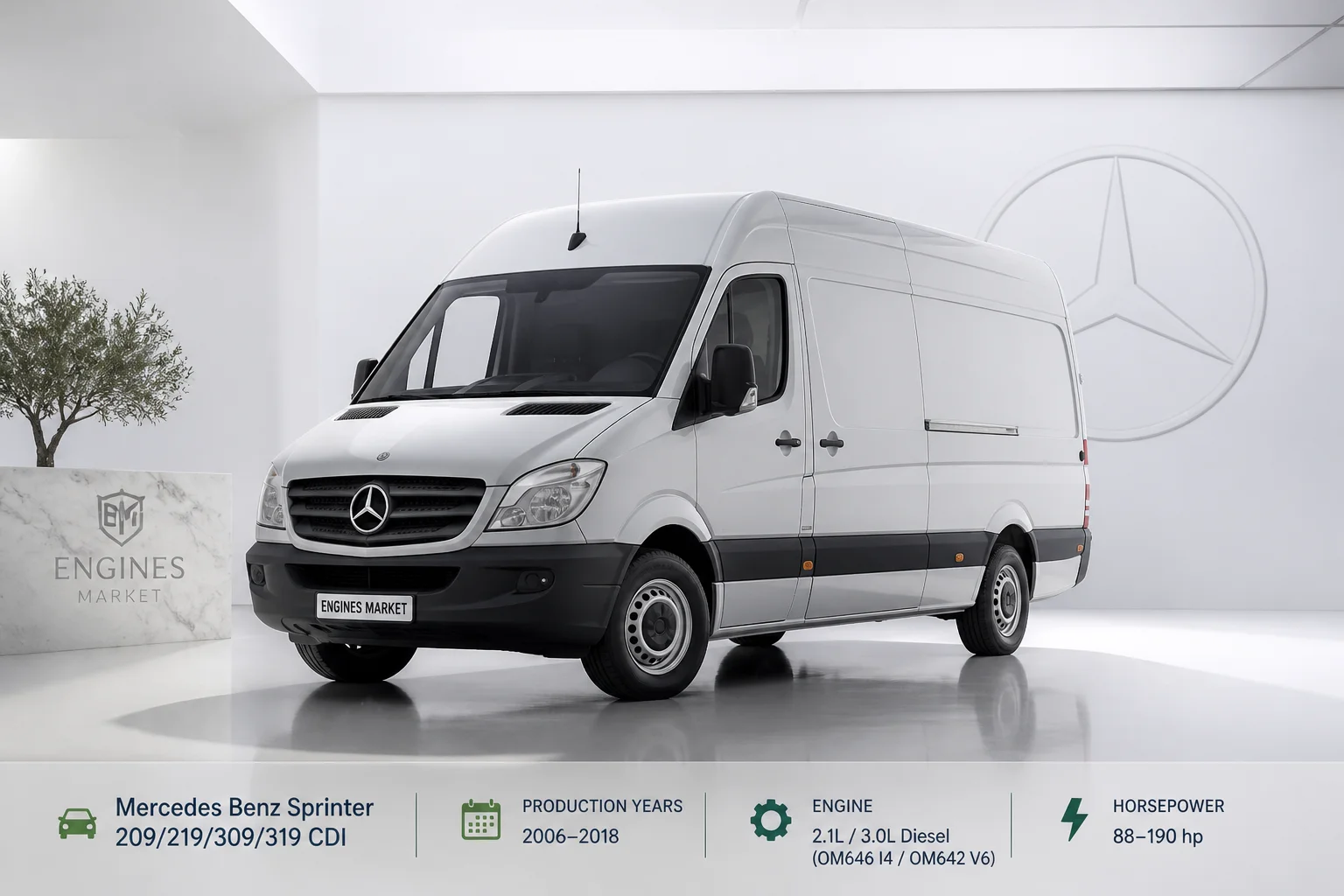 Mercedes Benz Sprinter 209/219/309/319 CDI - Engine History & Specs at a Glance