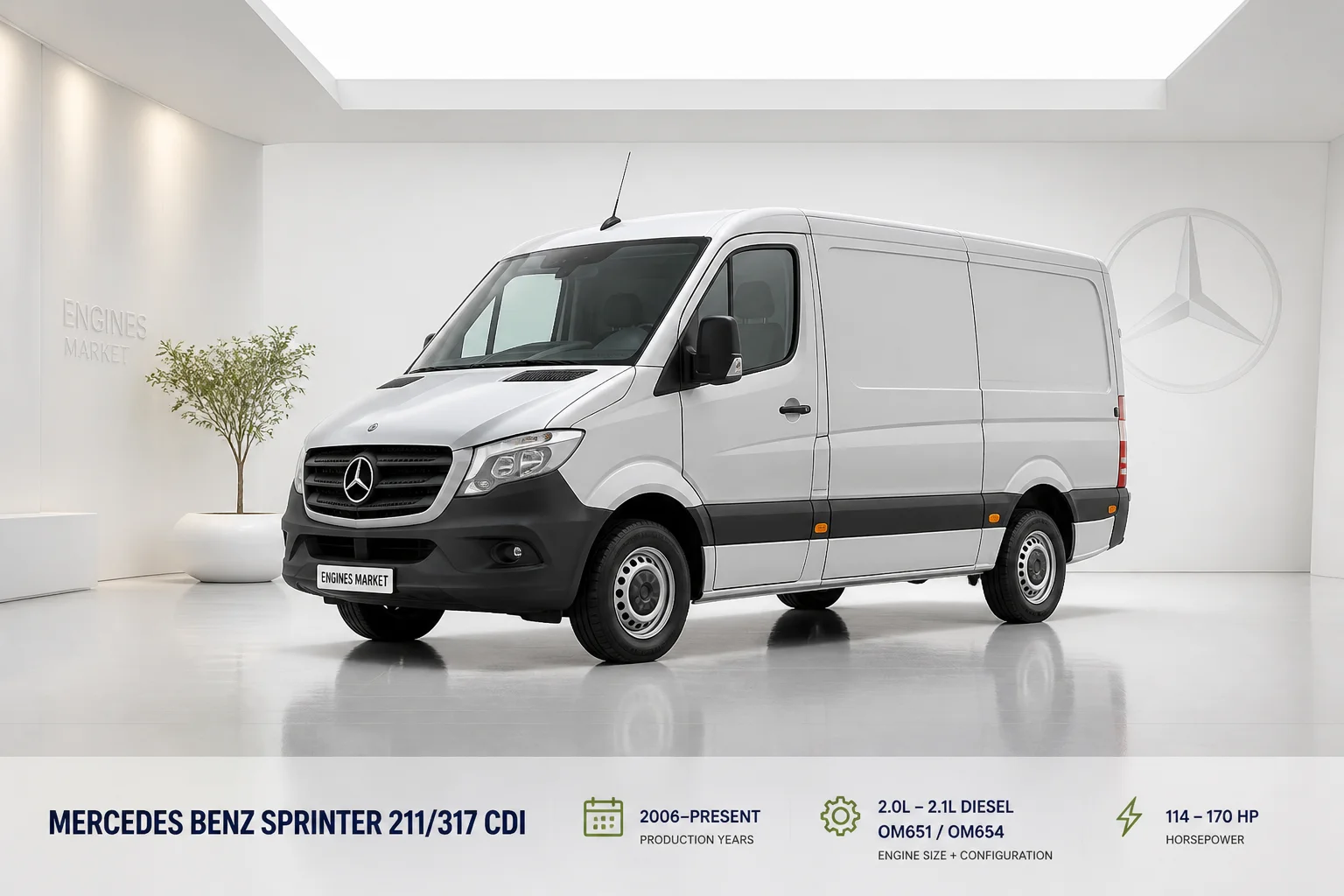Mercedes Benz Sprinter 211/317 CDI - Engine History & Specs at a Glance