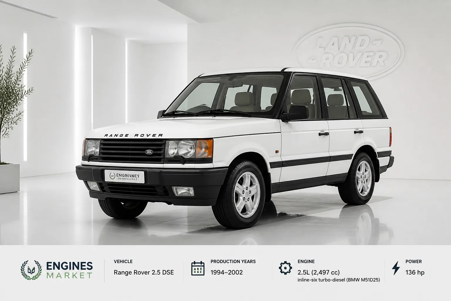 Range Rover 2.5 DSE - Engine History & Specs at a Glance