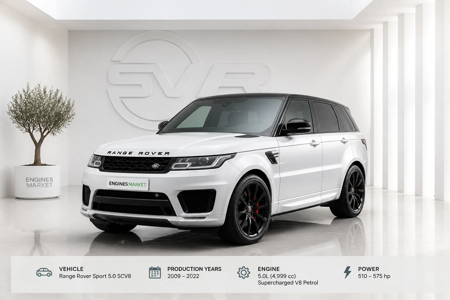 Range Rover Sport 5.0 SCV8 - Engine History & Specs at a Glance