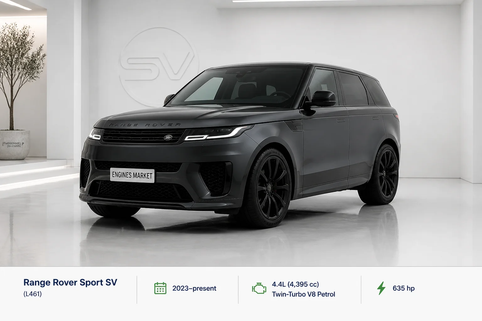 Range Rover Sport SV - Engine History & Specs at a Glance