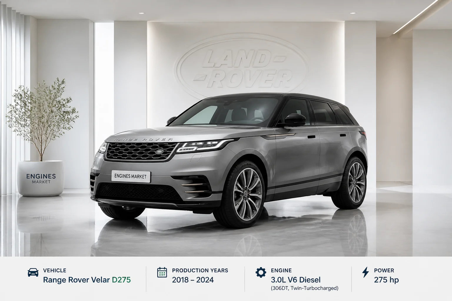 Range Rover Velar D275 - Engine History & Specs at a Glance
