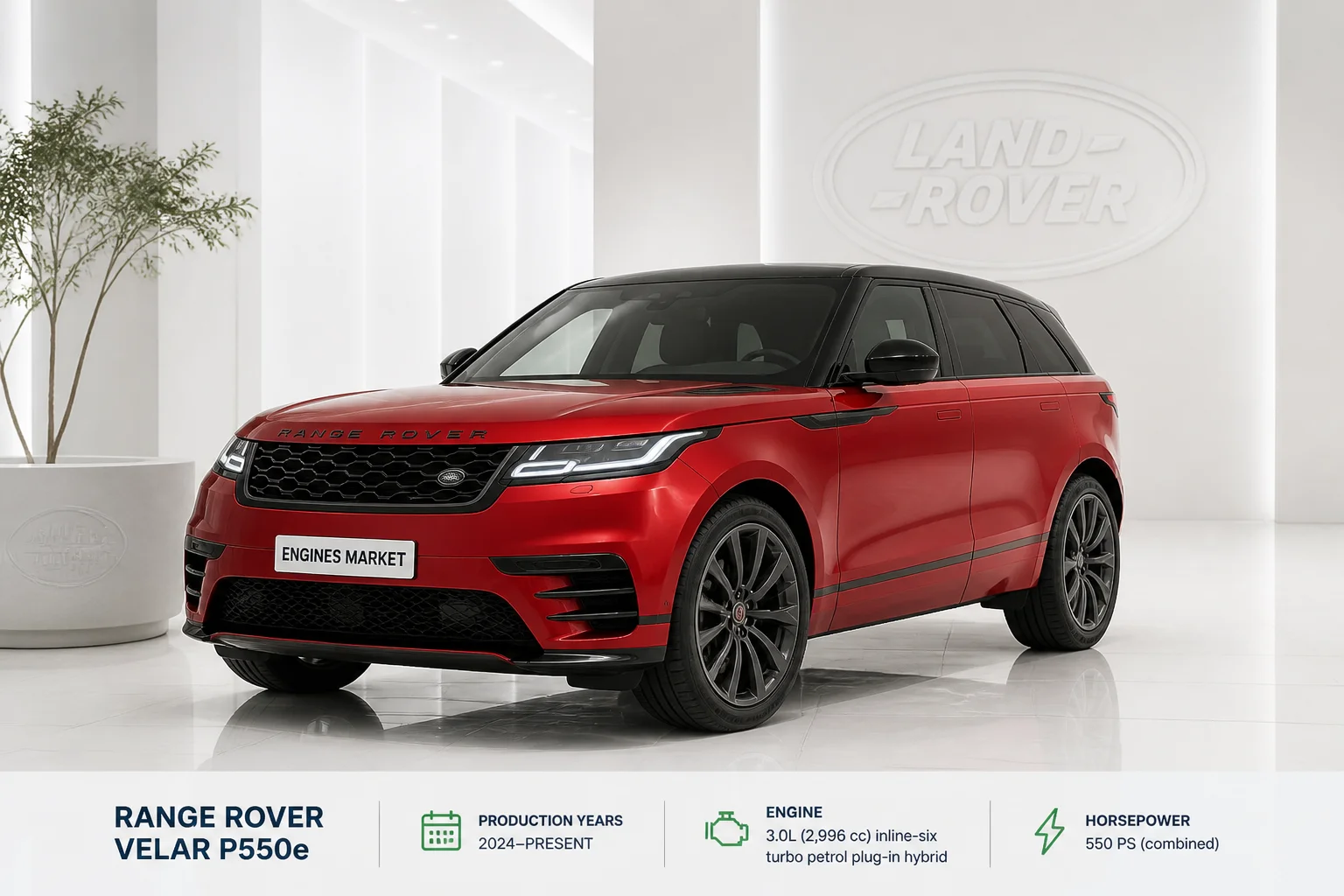 Range Rover Velar P550e - Engine History & Specs at a Glance