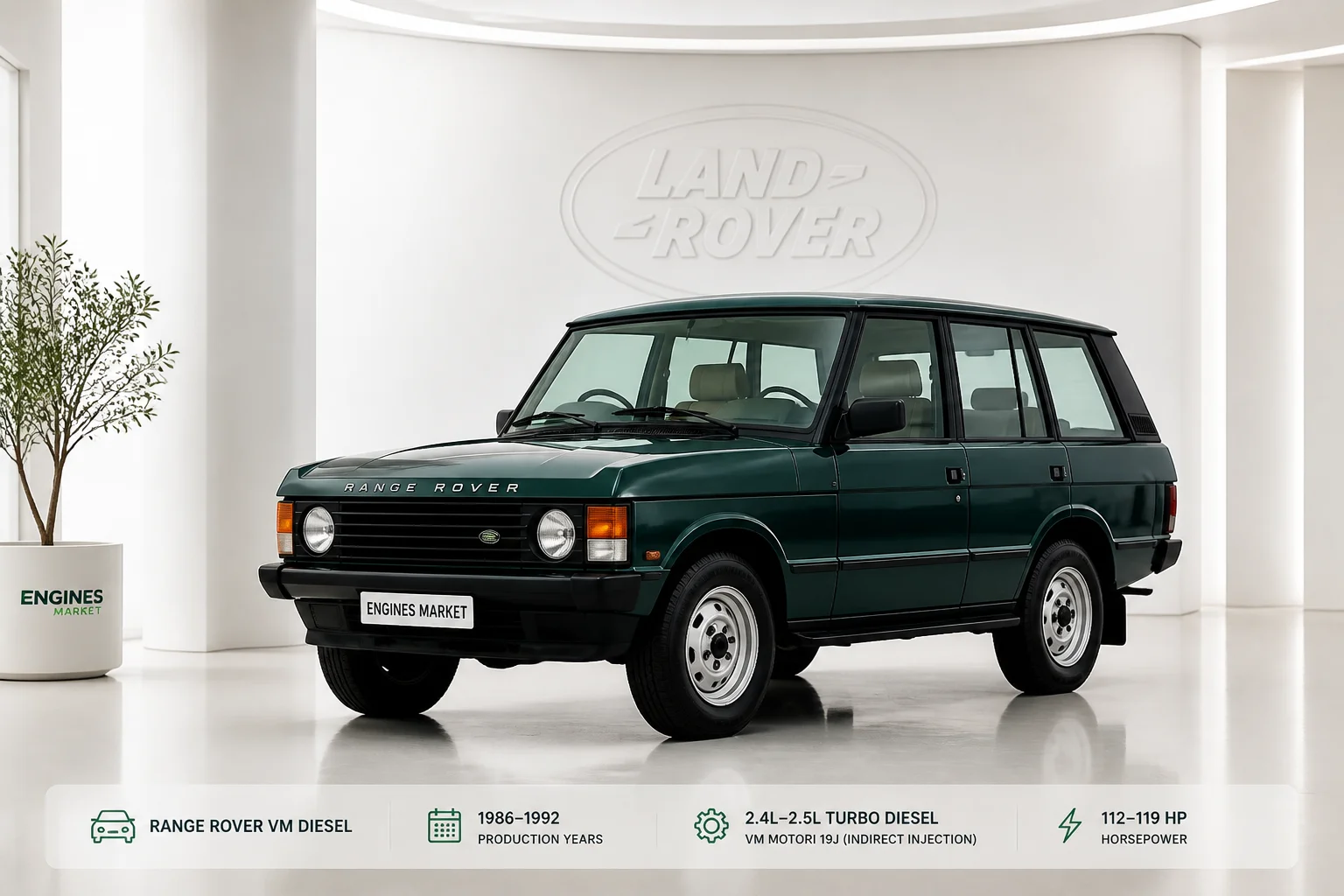 Range Rover VM Diesel - Engine History & Specs at a Glance