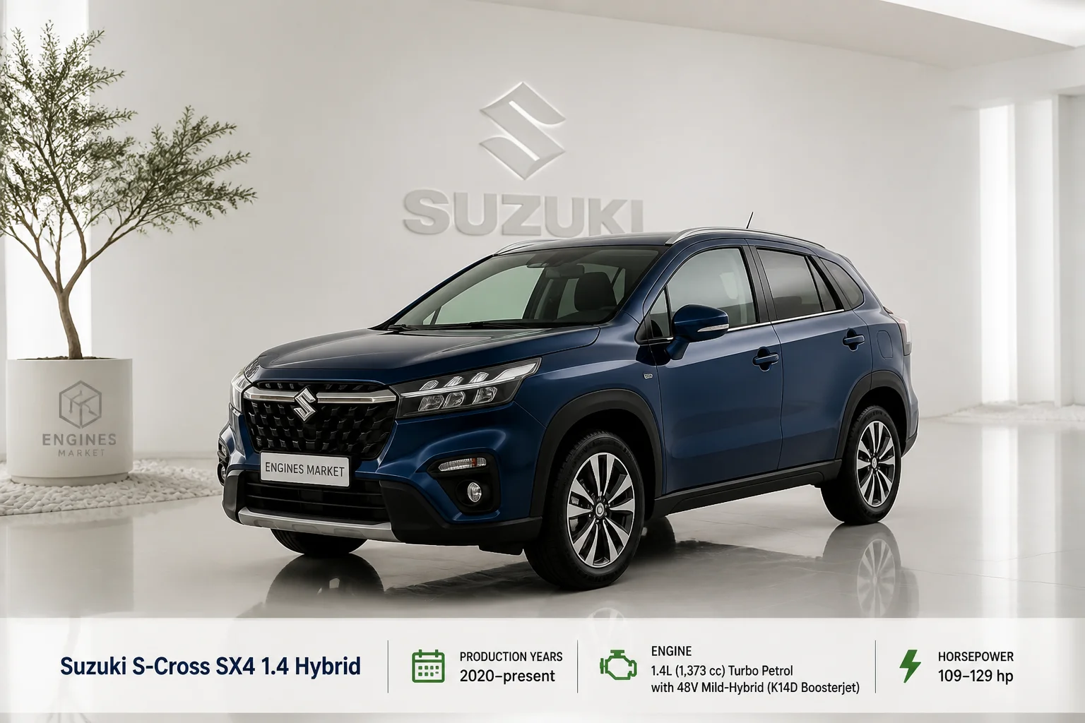 Suzuki S-Cross SX4 1.4 Hybrid - Engine History & Specs at a Glance