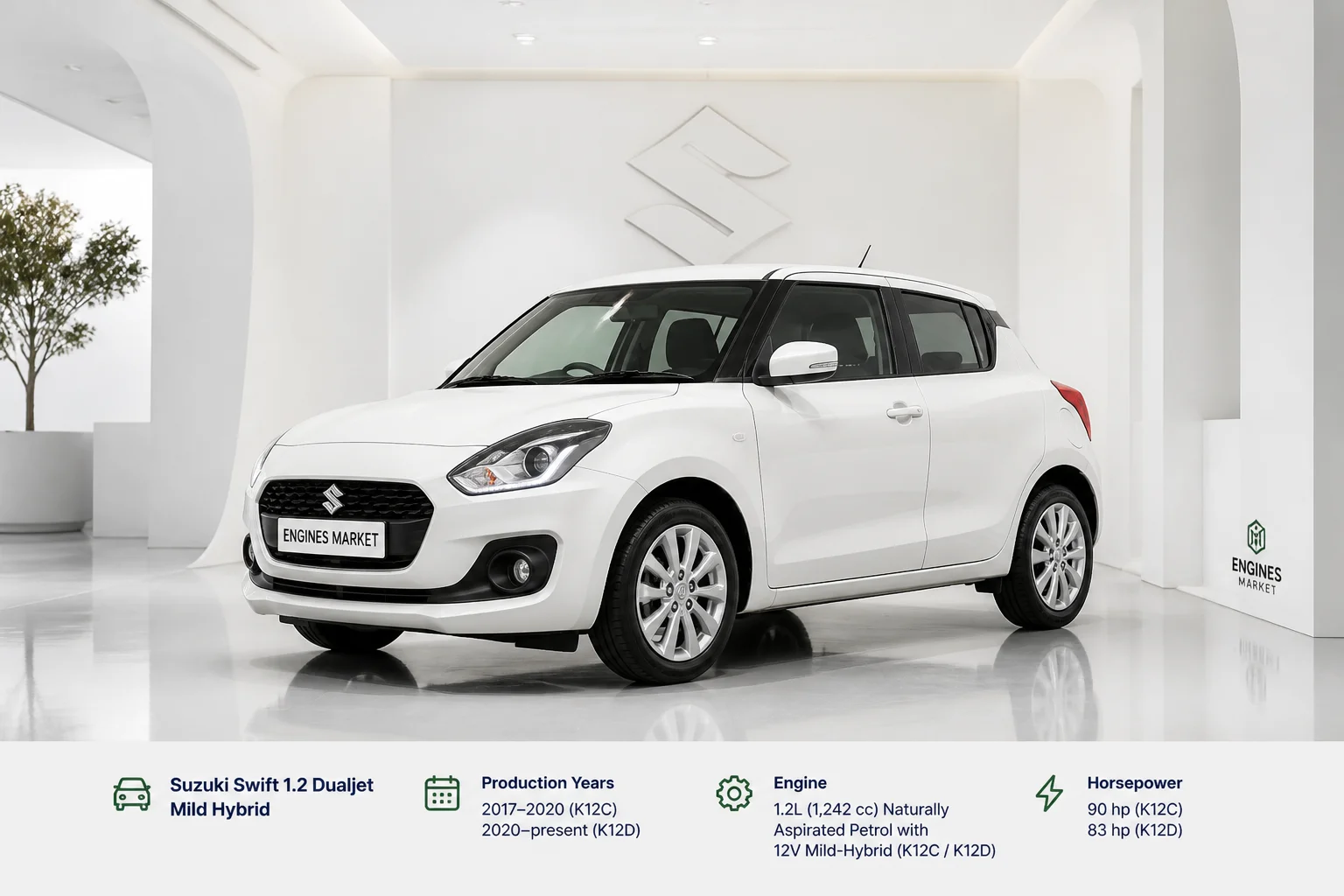 Suzuki Swift 1.2 Dualjet Mild Hybrid - Engine History & Specs at a Glance