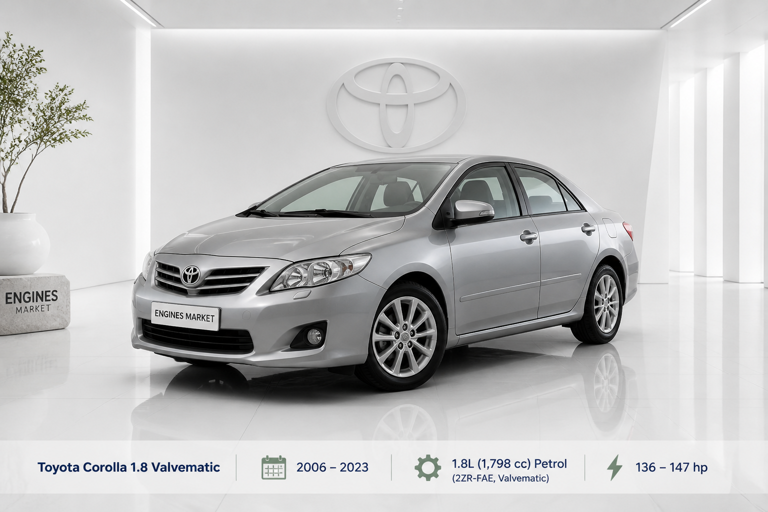 Toyota Corolla 1.8 Valvematic - Engine History & Specs at a Glance