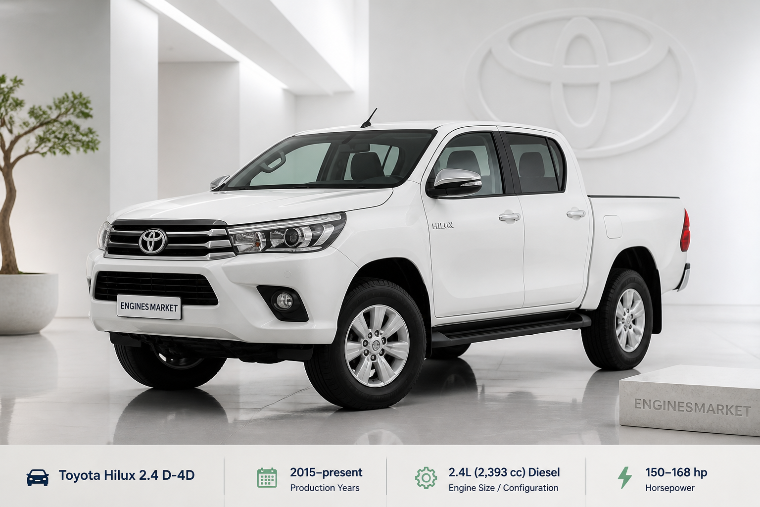 Toyota Hilux 2.4 D-4D Pre-2015