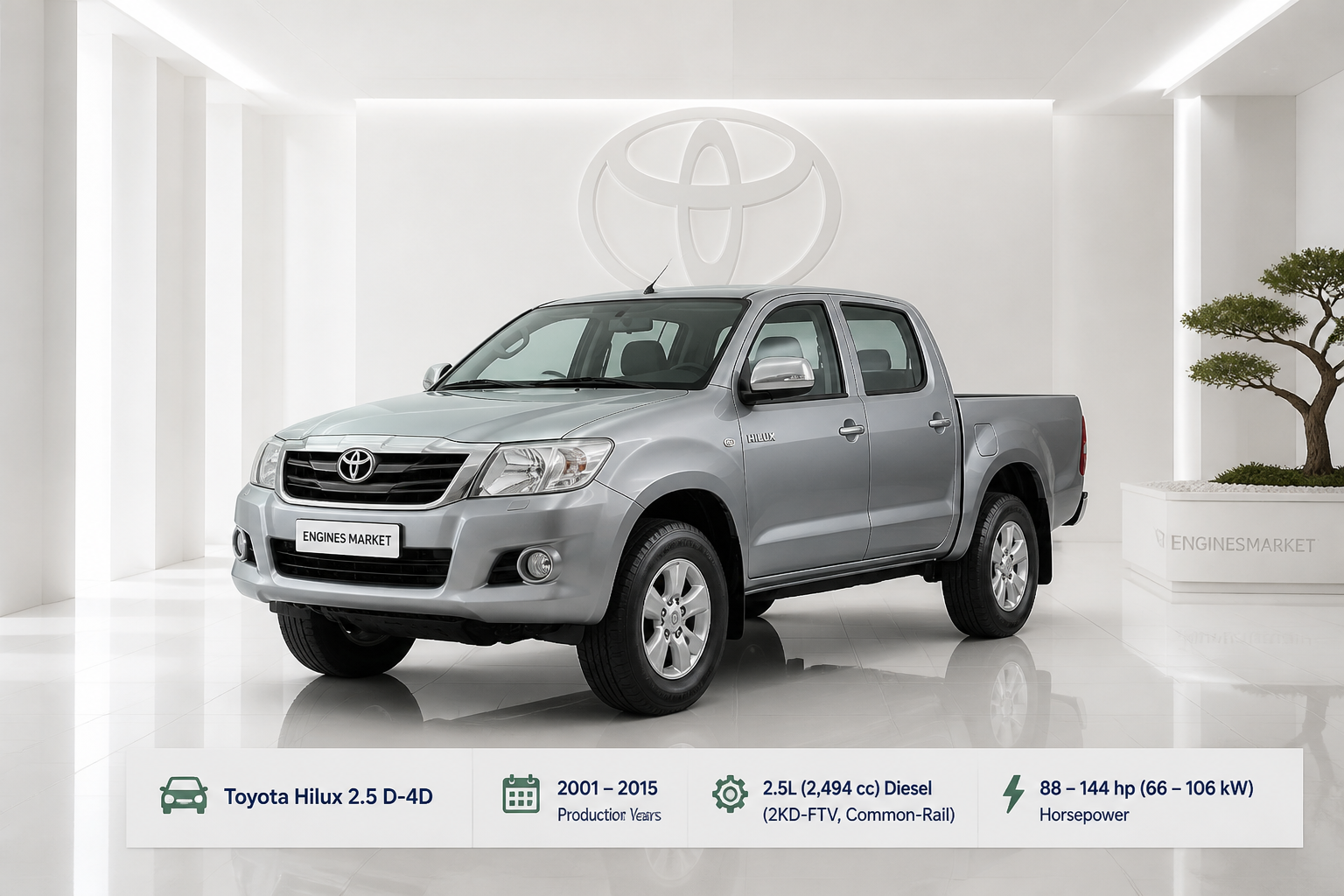 Toyota Hilux 2.5 D-4D Legacy