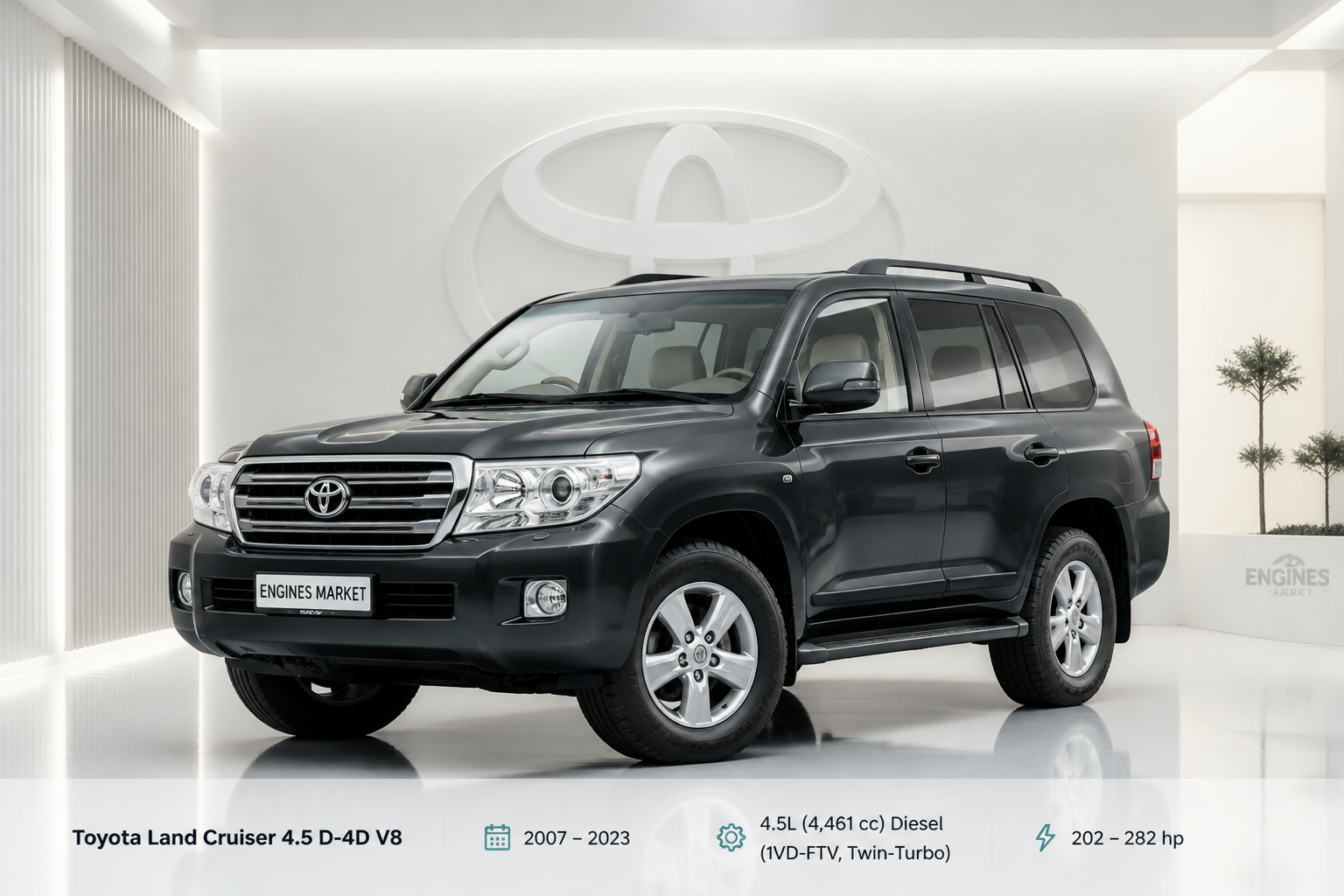 Toyota Land Cruiser 4.5 D-4D V8 - Engine History & Specs at a Glance