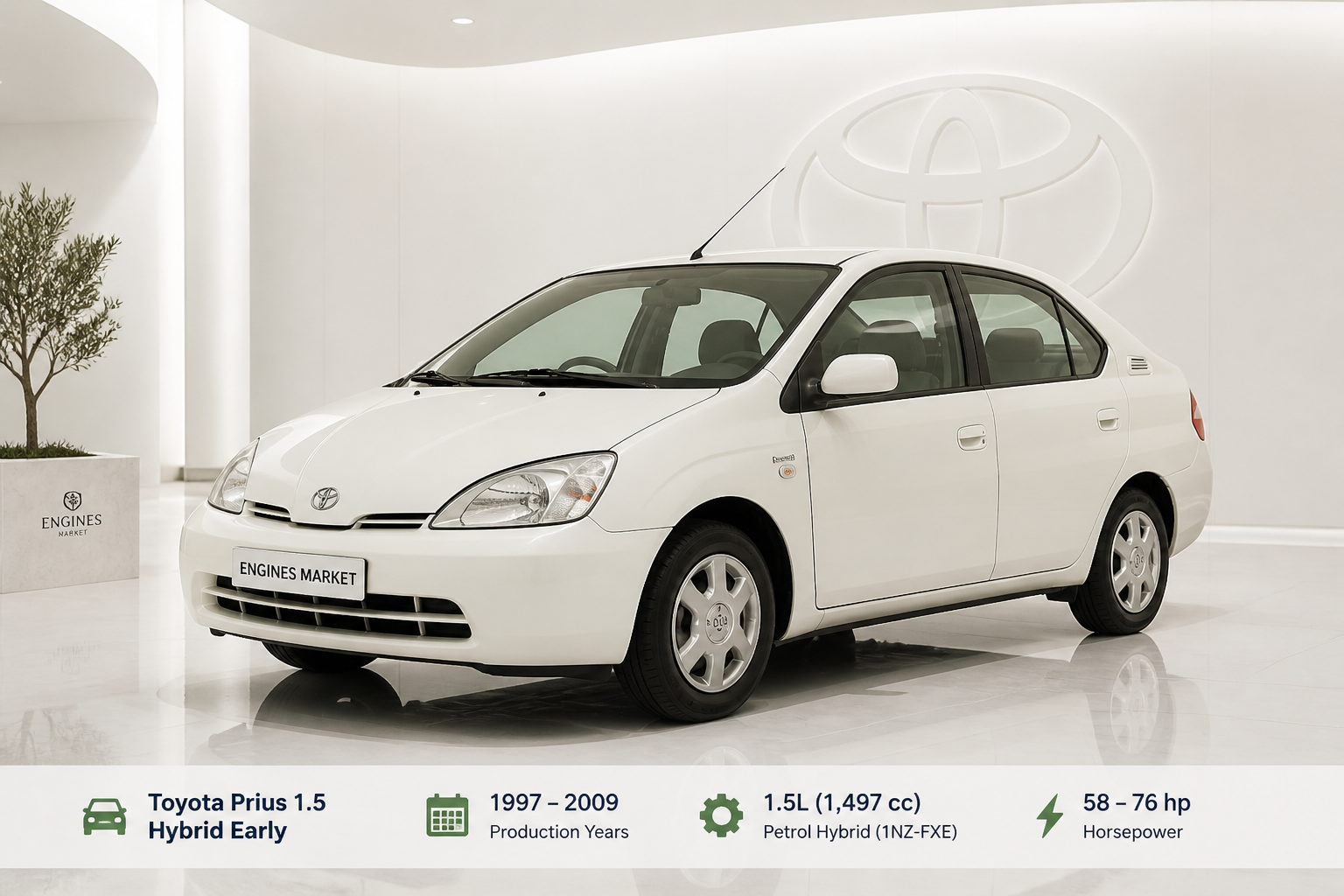 Toyota Prius 1.5 Hybrid Early - Engine History & Specs at a Glance