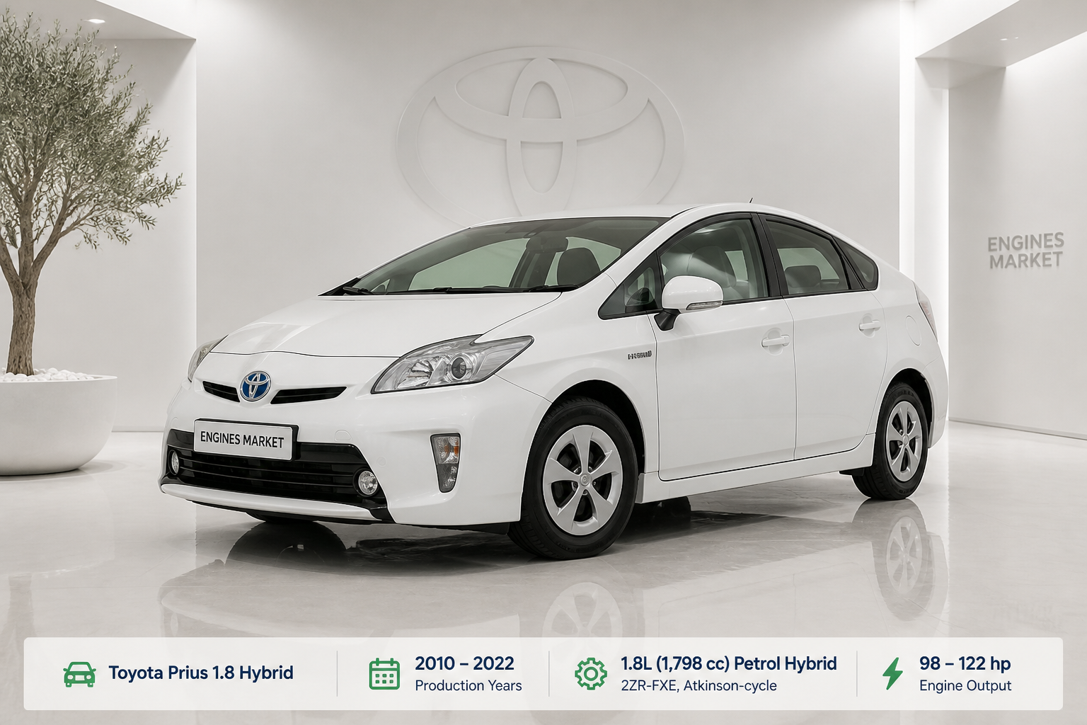 Toyota Prius 1.8 Hybrid - Engine History & Specs at a Glance