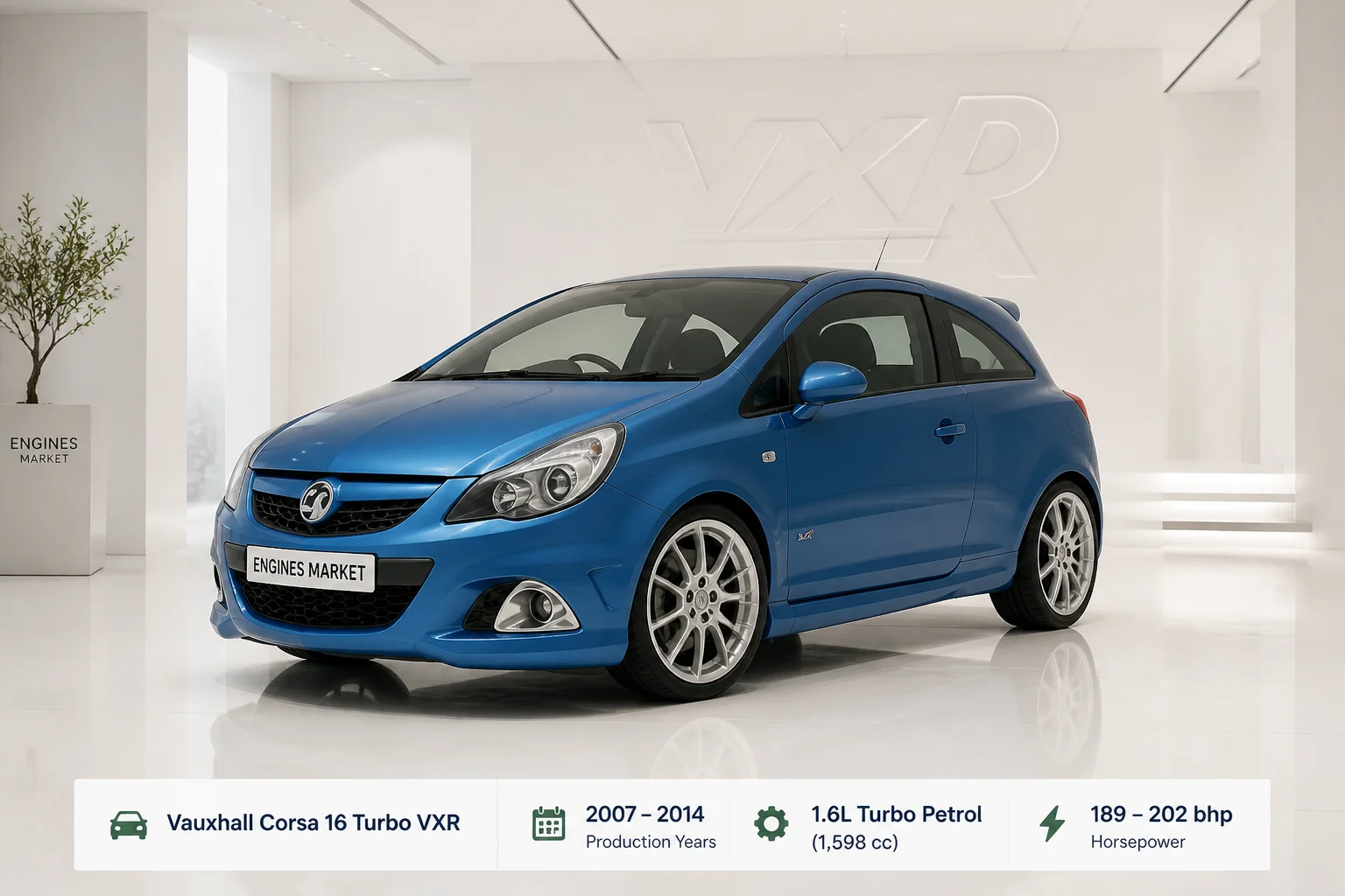 Vauxhall Corsa 16 Turbo VXR - Engine History & Specs at a Glance