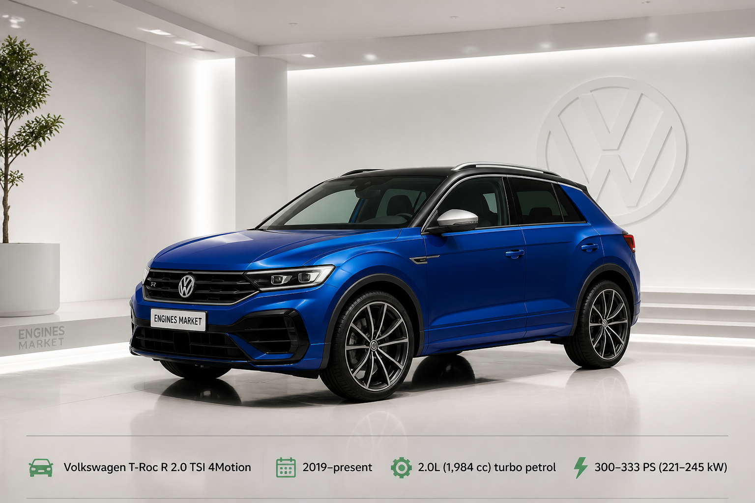 Volkswagen T-Roc R 2.0 TSI 4Motion - Engine History & Specs at a Glance