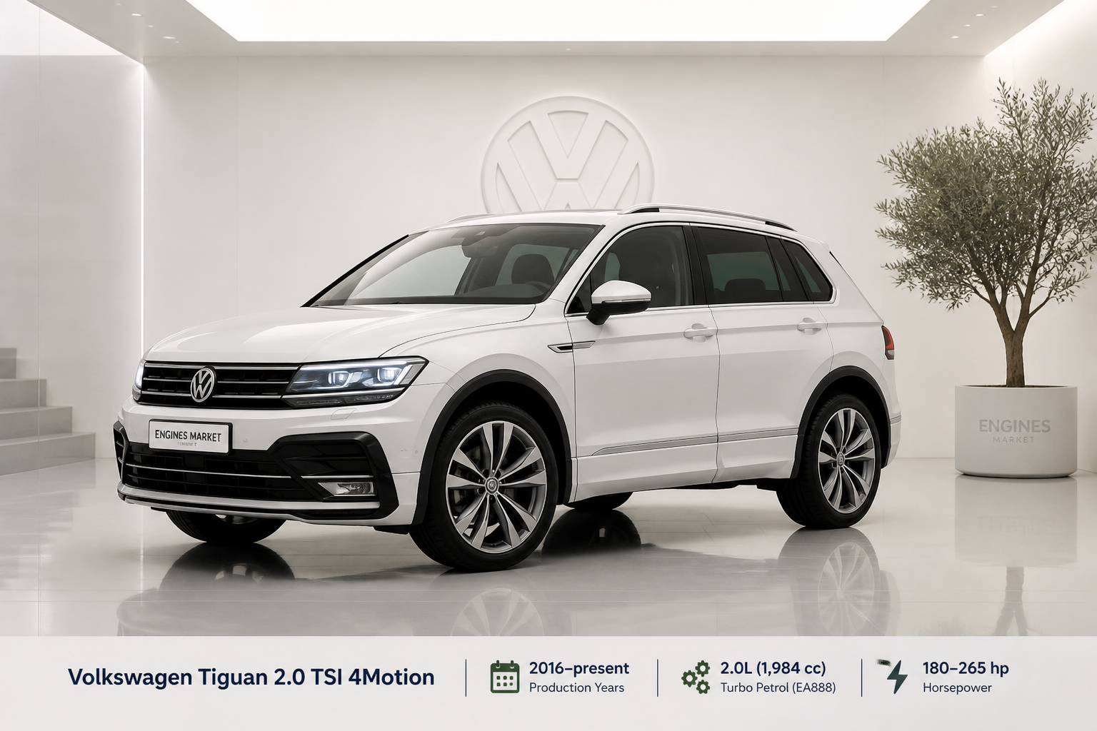 Volkswagen Tiguan 2.0 TSI 4Motion - Engine History & Specs at a Glance
